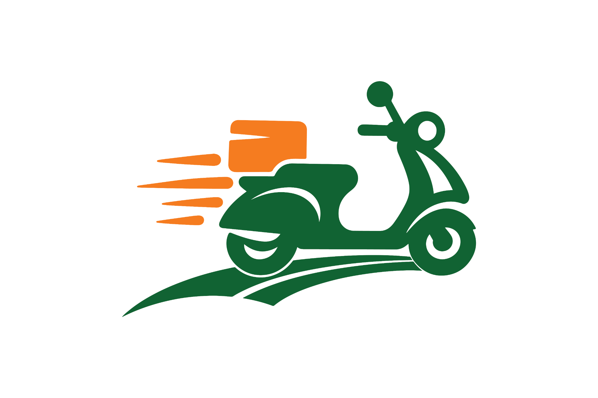 Gogo scooter delivery icon